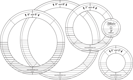 HQ Ring Set Templates Gold Set