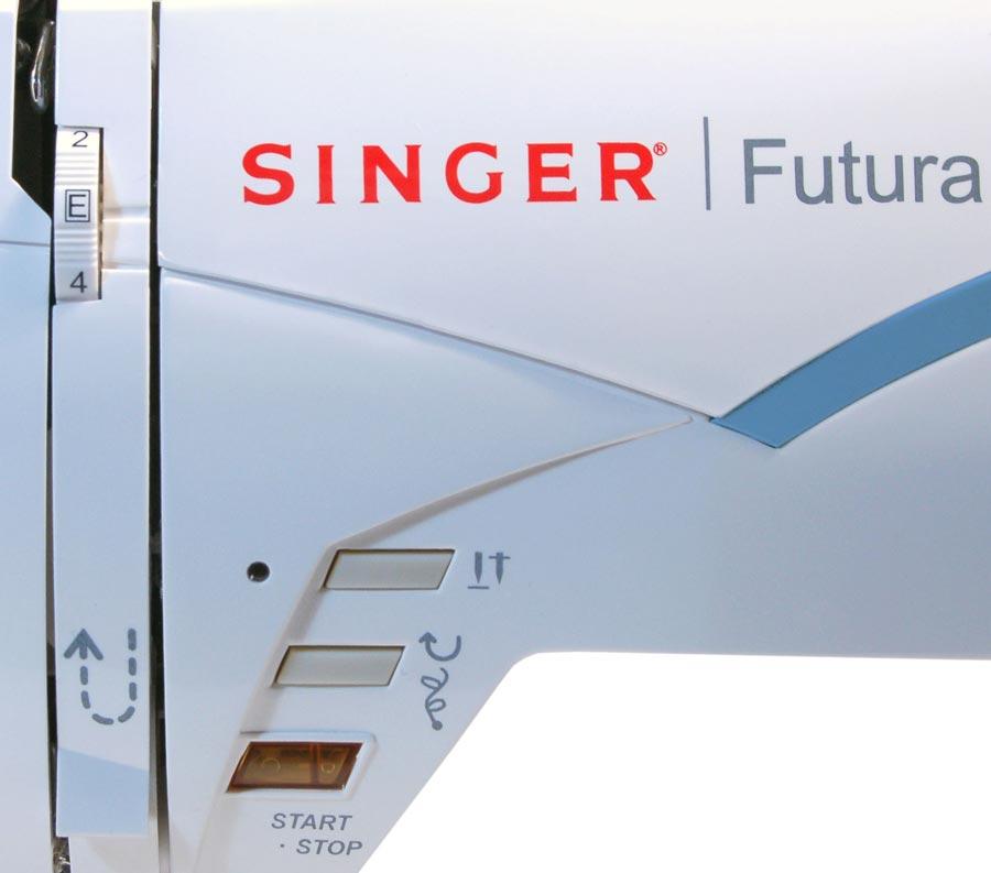 Singer Futura CE - 350 FS w/ Software Package - Sewingmachinesplus.com