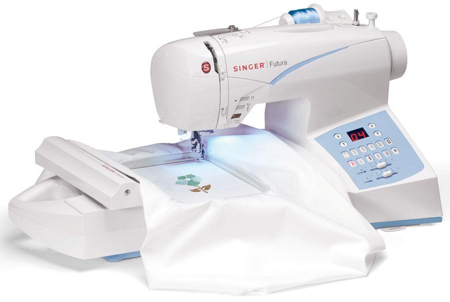 Singer Futura CE - 350 FS w/ 3900 Designs & DVD - Sewingmachinesplus.com