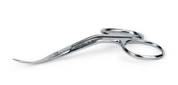 Havels Double Curved Embroidery Scissors with Extra Fine Tips, 3 1/2 inches