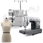 Singer CG-590 & 14CG754 Serger with Dress Form Combo