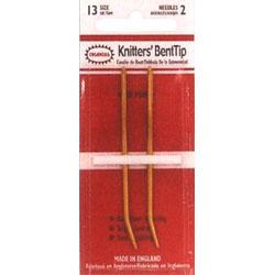 Knitters Bent Tip Needles Sz 13 (CG198-13B)