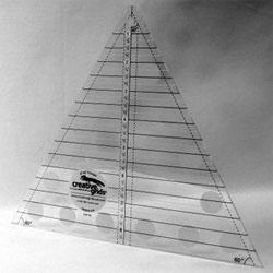 Creative Grids Quilting Ruler 60 degree Triangle CGRT60