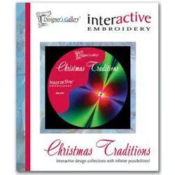 Christmas Traditions EDG-INT2 by Designer’s Gallery – interactive embroidery CD-ROM