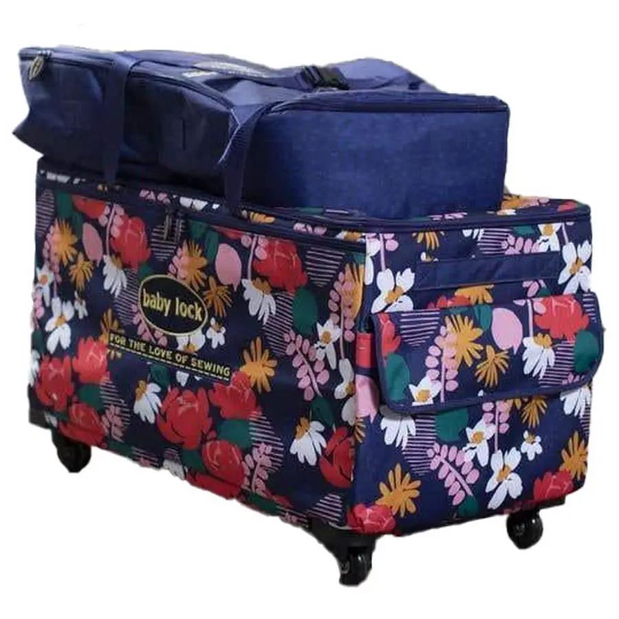 Baby Lock Extra Large Machine Trolley Set Limited Edition Floral - Sewingmachinesplus.com