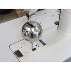Techsew 810 Industrial Sewing Machine With Wig Attachment, Assembled Table and Motor - Sewingmachinesplus.com