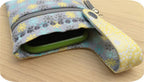 Embroidery Garden Cell Phone Pouch Digital Instructions - Sewingmachinesplus.com