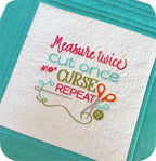 Embroidery Garden Sewing Sayings - Sewingmachinesplus.com