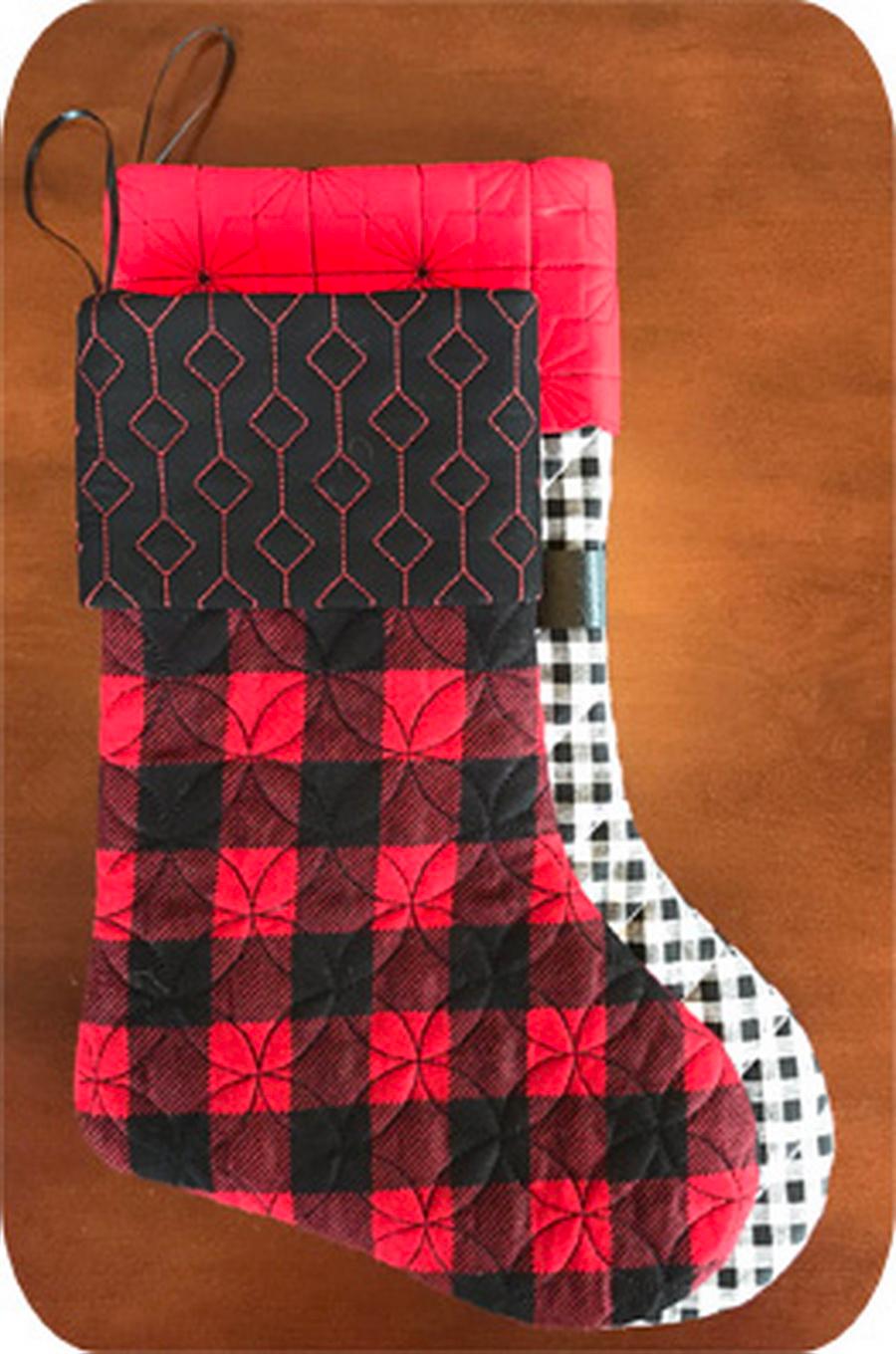Embroidery Garden Design Your Own Stockings - Sewingmachinesplus.com