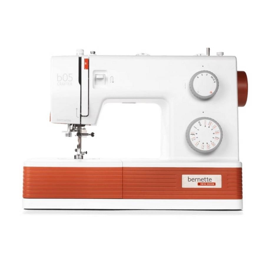 Bernette 05 Crafter Sewing Machine (Orange) - Sewingmachinesplus.com