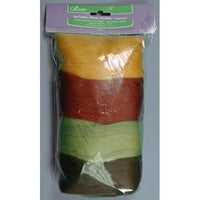 Clover Wool Roving Assortment A