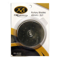 Martelli 60mm 2 pack Replacement Blades