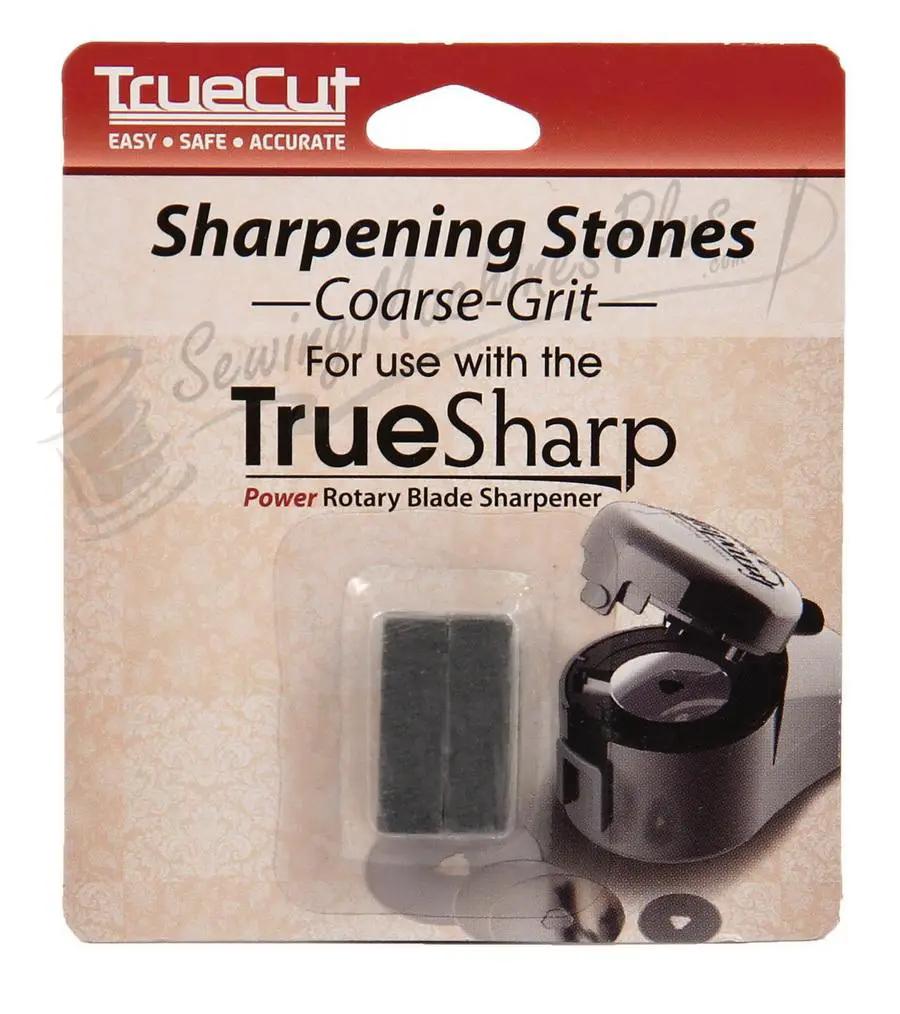 TrueCut TrueSharp sharpening stones, coarse grit, for use with the TrueSharp rotary blade sharpener