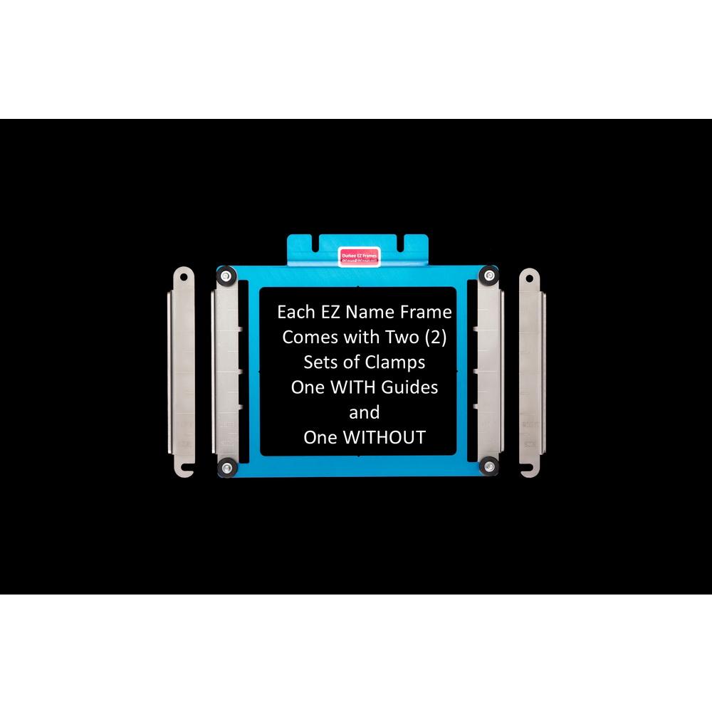 Durkee EZ Name Frame for Multi Needle EZ Frame Blue Adaptor Arms - Sewingmachinesplus.com