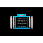 Durkee EZ Name Frame for Multi Needle EZ Frame Blue Adaptor Arms - Sewingmachinesplus.com