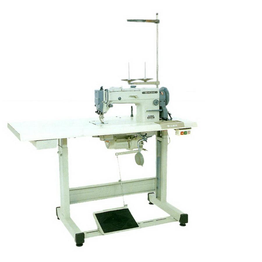 Highlead GC0398-1 Industrial Lockstitch Sewing Machine with Assembled Table and Servo Motor