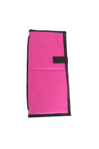 Bluefig Paint Brush Easel Carrying Case, pink with black trim.