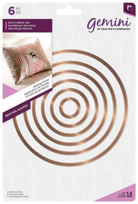 Gemini Multi Media Metal Die - Nesting Circles