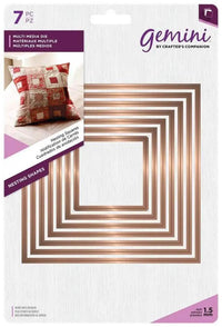 Gemini Multi Media Metal Die - Nesting Squares