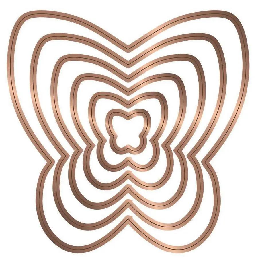 Gemini Multi Media Metal Die - Nesting Butterflies - Sewingmachinesplus.com
