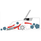 Bissell BG-497 Push Power Sweeper