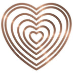 Gemini Multi Media Metal Die - Nesting Hearts - Sewingmachinesplus.com