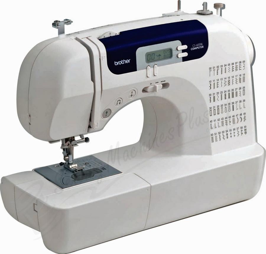 Brother CS - 6000i 60 Stitch Computerized FreeArm Sewing Machine (Refurbished) - Sewingmachinesplus.com