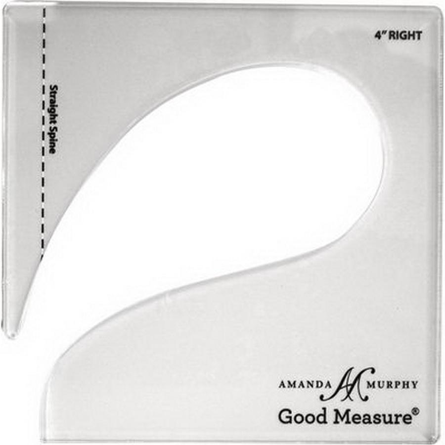 Good Measure Long Arm Every Plume 3 Quilting Template Ruler 4 PC Set - Sewingmachinesplus.com