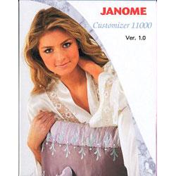 Janome Customizer 11000 Embroidery Software Package - Sewingmachinesplus.com