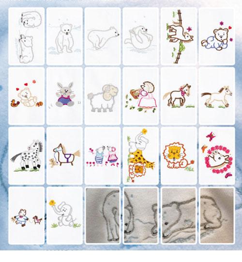 Inspira Cute Friends Embroidery Collection Software (CD)