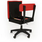 Arrow Height Adjustable Hydraulic Sewing Chair H8180 Madame Scarlet - Sewingmachinesplus.com
