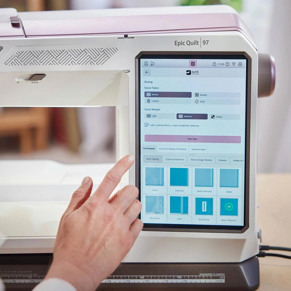 HUSQVARNA VIKING Epic Quilt 97 Sewing Machine - Sewingmachinesplus.com