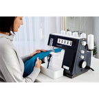 PFAFF Admire Air 6000 Black Coverlock Machine - Sewingmachinesplus.com