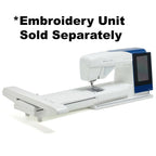 Designer Brilliance 80 Sewing Machine with optional Embroidery Unit Factory Serviced - Sewingmachinesplus.com