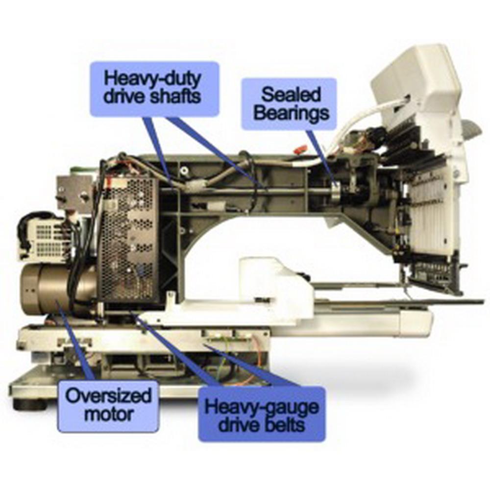 Ambassador4600C3　点検フル整備 回転良好　そこそこ綺麗な品物です Happy Japan HCS3 1201 Voyager 12 Needle Commercial Embroidery Machine