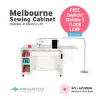 Kangaroo Melbourne Sewing Cabinet - Electric or Hydraulic Lift