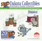 Dakota Collectibles Daisies Embroidery Designs - 970242