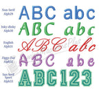 Dakota Collectibles Alphabet Collection Embroidery Designs - 970403