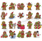 Dakota Collectibles Beary Christmas Embroidery Designs - 970409