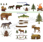 Dakota Collectibles Lodge Living Embroidery Designs - 970410
