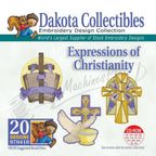 Dakota Collectibles Expressions of Christianity embroidery design CD-ROM with 20 designs