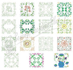 Dakota Collectibles Quilt Square 15 5x7 (970507) - Sewingmachinesplus.com