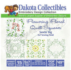Dakota Collectibles Quilt Square 15 5x7 (970507) - Sewingmachinesplus.com