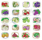 Dakota Collectibles Fruit Fancy 20 4x4 (970510) - Sewingmachinesplus.com