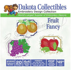 Dakota Collectibles Fruit Fancy 20 4x4 (970510) - Sewingmachinesplus.com