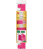 Guidelines 4 Quilting - Quarter Square Triangle Seam Allowance Addition with Built-in Finger Guard