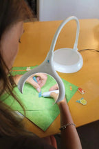 Daylight MAGnificent Floor and Table LED Magnifying Lamp (U25050)