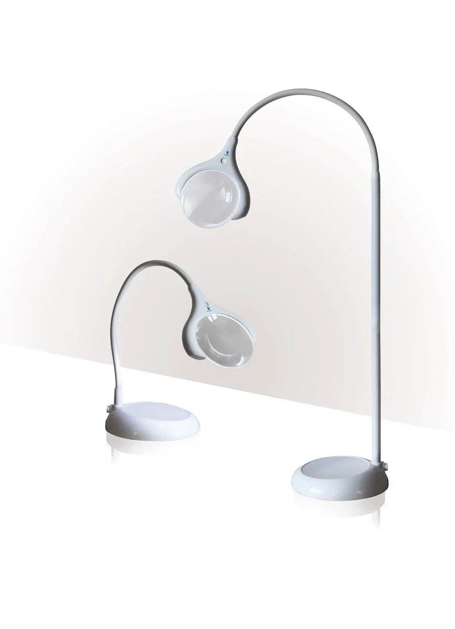 Daylight MAGnificent Floor and Table LED Magnifying Lamp (U25050)