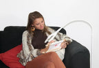Daylight MAGnificent Floor and Table LED Magnifying Lamp (U25050)