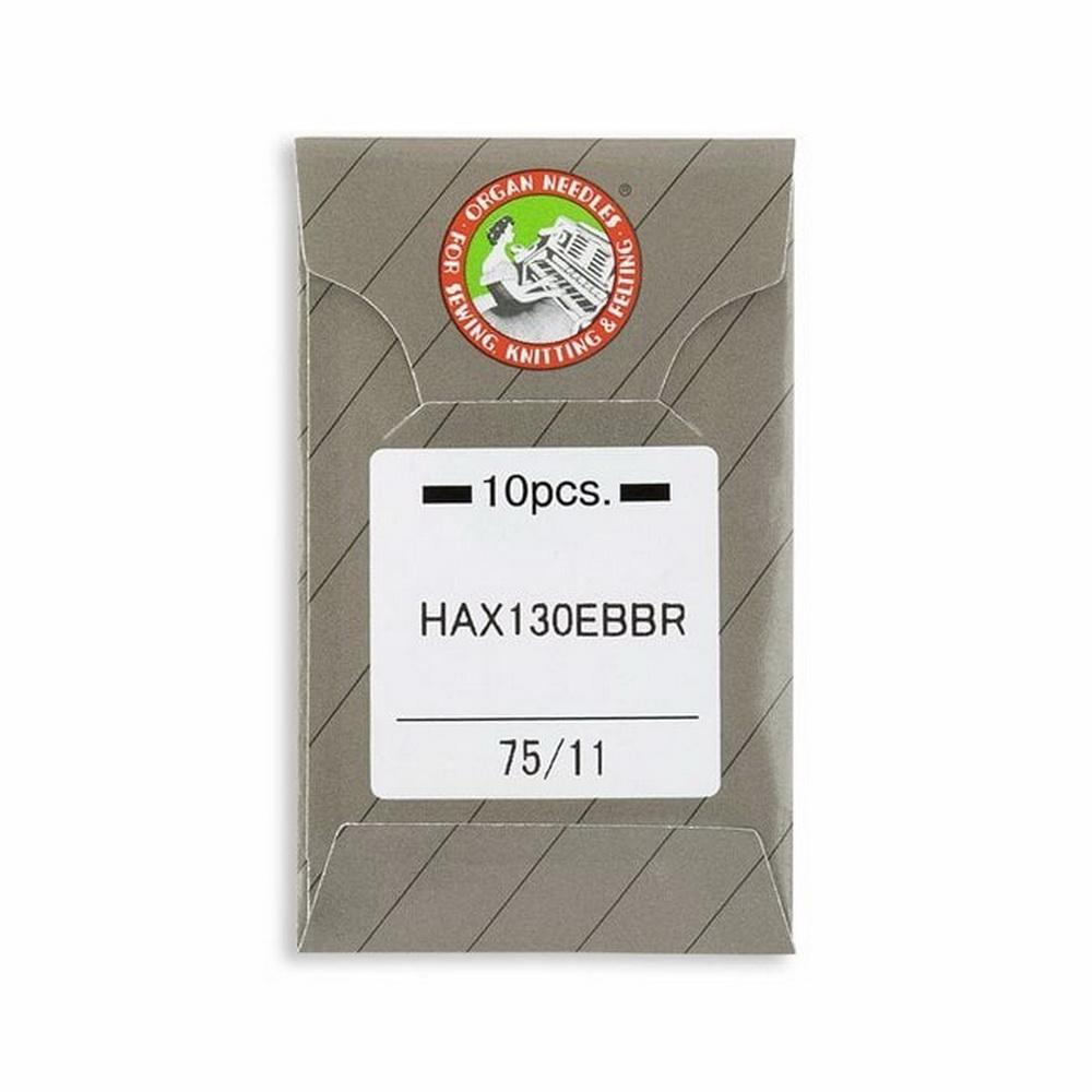 Organ Embroidery Home Machine Needles - Size 11 - HAx130EB, HAx130EBBR - 10/Pack - Sewingmachinesplus.com